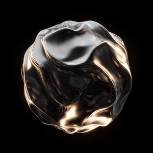 Bronze Fluid Sphere main preview