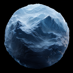 Ice World Sphere thumbnail 3