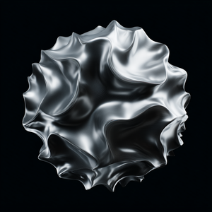 Silver Fluid Sphere more variants